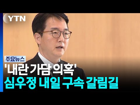 '내란 가담 의혹' 심우정 전 검찰총장 내일 구속 갈림길 / YTN