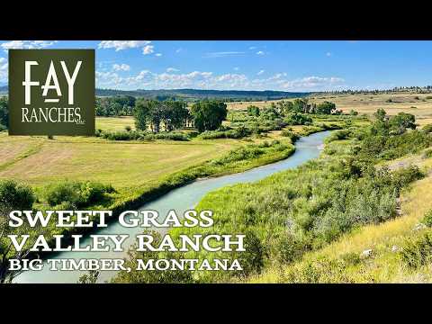Montana Ranch For Sale | Sweet Grass Valley Ranch | Big Timber, MT