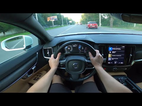 Volvo S90 2017 / 2.0 D4 AT / 140kw (190hp) / 400Nm / POV Test Drive