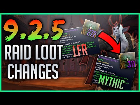 Patch 9.2.5: BIS Gear Vendors, Upgradeable Raid Gear Tokens & More Loot News