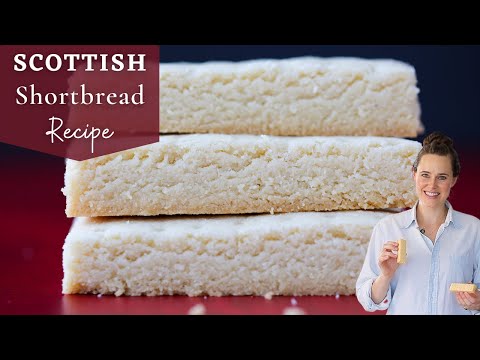 SCOTTISH SHORTBREAD RECIPE: Old fashioned shortbread cookies made the traditional Scottish way!