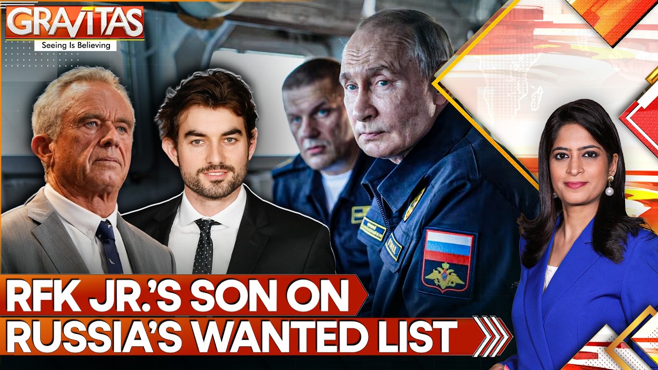 Putin Puts RFK Jr.’s Son Conor on Most Wanted List for Fighting in Ukraine War  | GRAVITAS