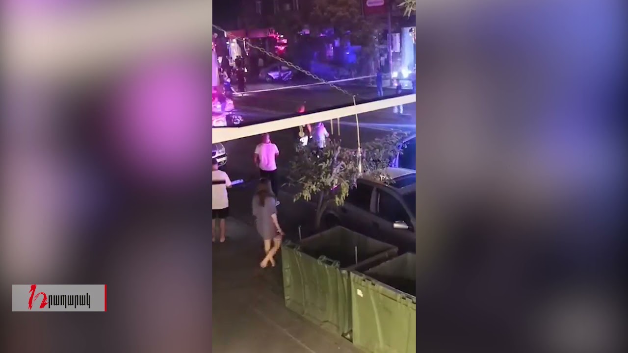 Խոշոր վթար Ամիրյան փողոցում