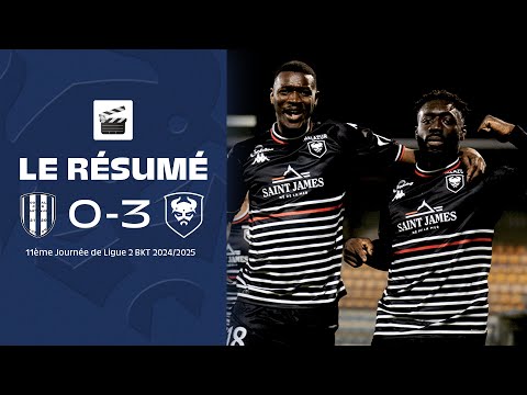 J11 Ligue 2 BKT : Le résumé vidéo de FC Martigues 0-3 SMCaen