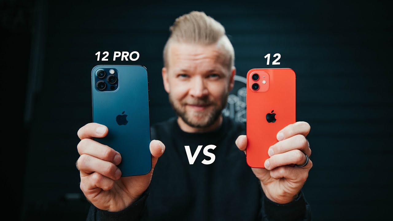 iPhone 12 VS 12 Pro // Camera Comparison Review