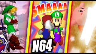 ALL Smash 64 ENDINGS! (Including Unlockable Characters)