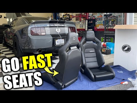 Corbeau RRX RACING SEATS Installed in My 900HP Shelby GT500