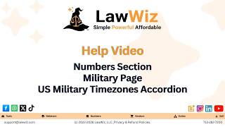 Military Timezone References Made Simple for Lawyers with LawWiz