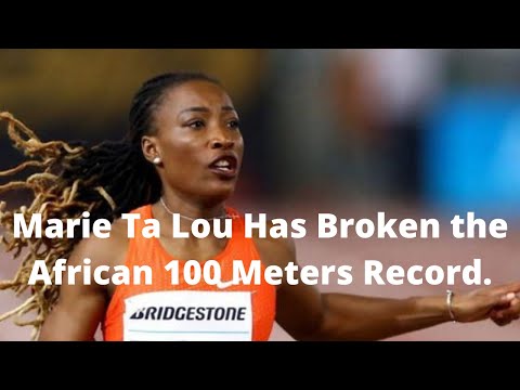 Women 100 Meter African Record -  Marie Josee Ta Lou. #diamondleague