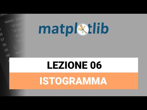 Histograms - Matplotlib Python Tutorial Italian 06