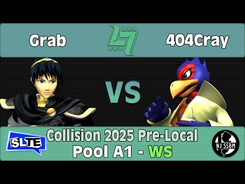 Collision 2025 Pre-Local: Grab (Marth) Vs. 404Cray (Falco) - Pool A1 WS