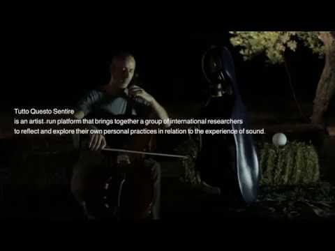 TQS International Encounters On Matters Of Sound, Italy 2015