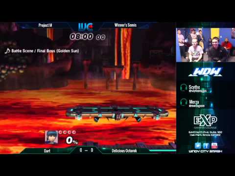 WDW 1/15/15 WS- Dart (Marth) vs Delicious Octorok (Ness/Fox)