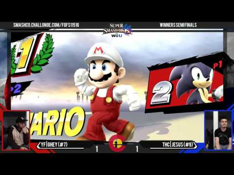 FGF27 - YF|Ghey (Sonic) Vs. THC|Jesus (Mario) - WSF