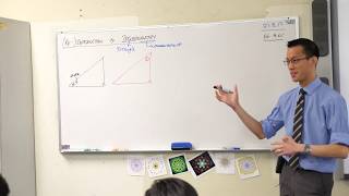 Right-Angled Triangle Trigonometry: Reviewing the ratios