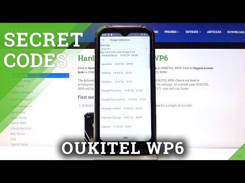 How to Use Secret Codes in OUKITEL WP6 – Open Hidden Android Modes