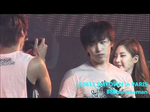 [fancam] 110611 SMTOWN in Paris Super Junior 『Sorry Sorry ~Ending ver.~』 Forcus Sungmin