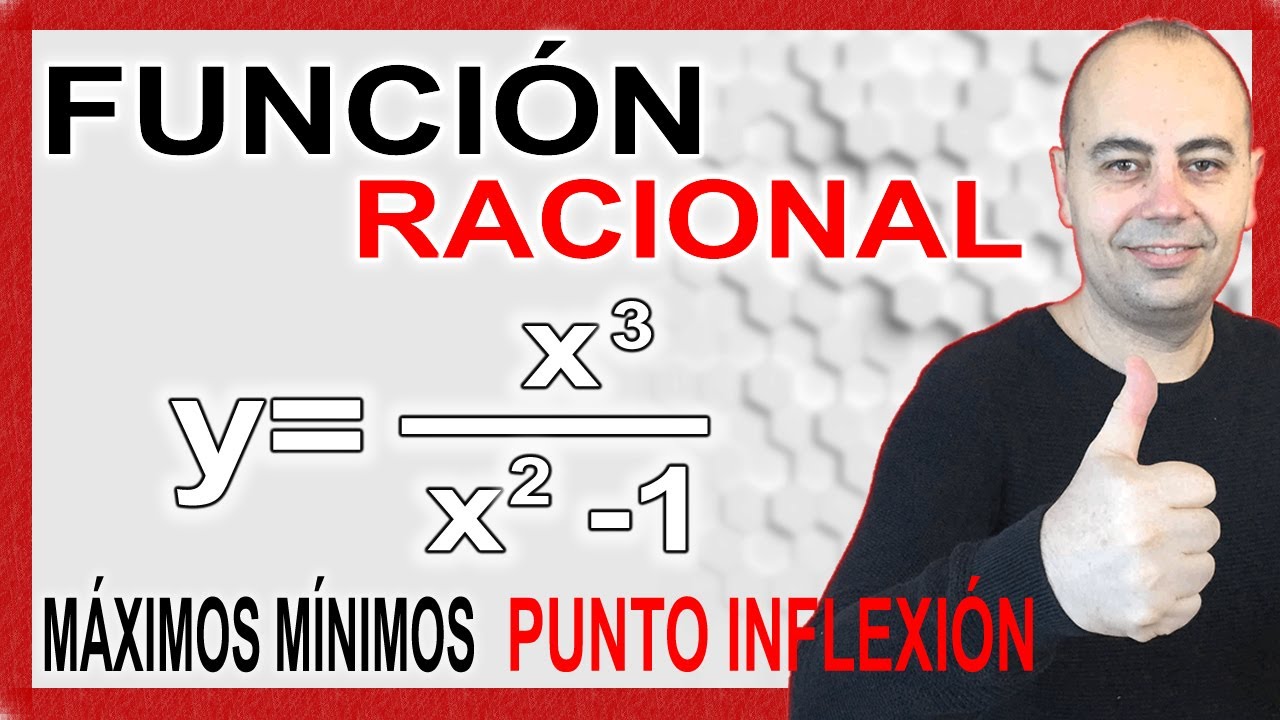 💥Calcula Los MÁXIMOS,MÍNIMOS y PUNTOS DE INFLEXIÓN En Una FUNCIÓN RACIONAL💥 Bachillerato