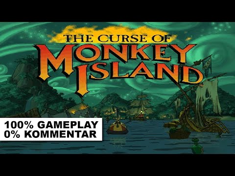 The Curse of Monkey Island  Walkthrough (deutsch/ohne Kommentar) | Monkey Island 3