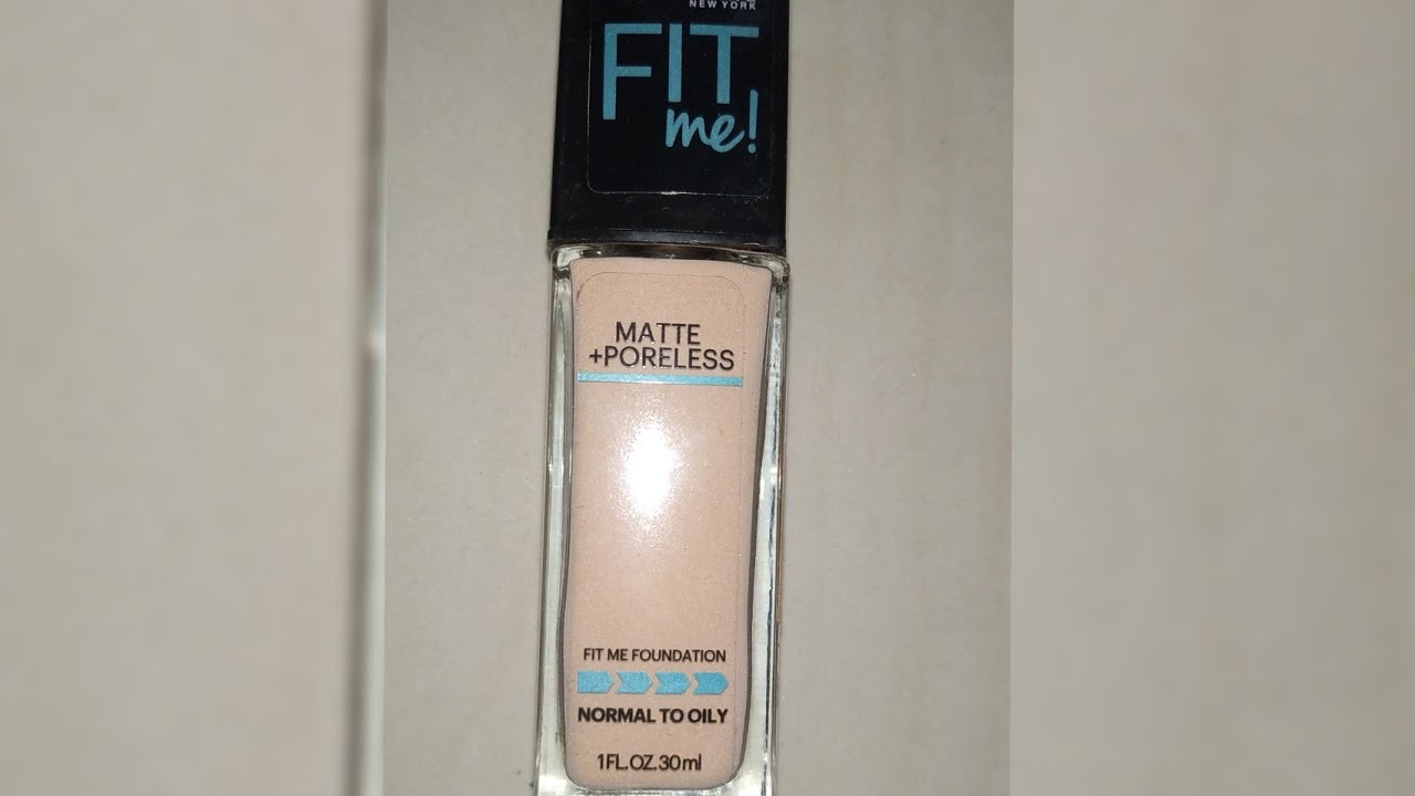 MAYBELLINE FIT ME FOUDATION REVIEW।SHADE 125 NUDE BEIGE।NORMAL TO OILY SKIN#SHORT