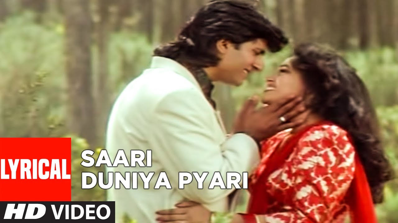 Saari Duniya Pyari Song Lyrics and Karaoke from movie Meera Ka Mohan singers Anuradha Paudwal Mohammad Aziz