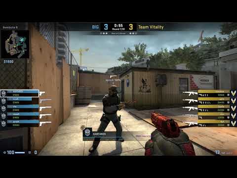 CS:GO POV Demo BIG XANTARES (23/18) vs Vitality (de_overpass)