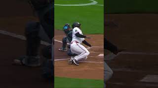 What a slide by Josh Bell to avoid the tag ????