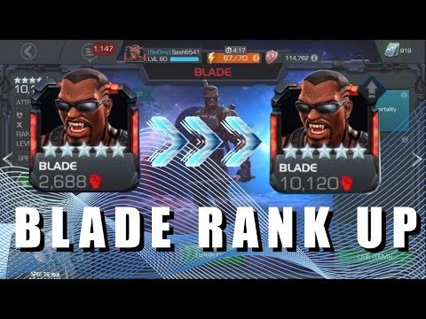 5 Star Blade Rank up and testing- Marvel Contest of Champions
