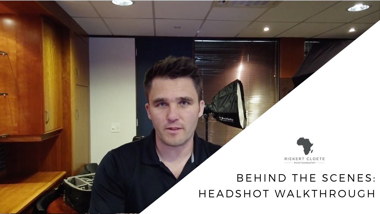 Behind the scenes - Headshot Walkthrough (Afrikaans)