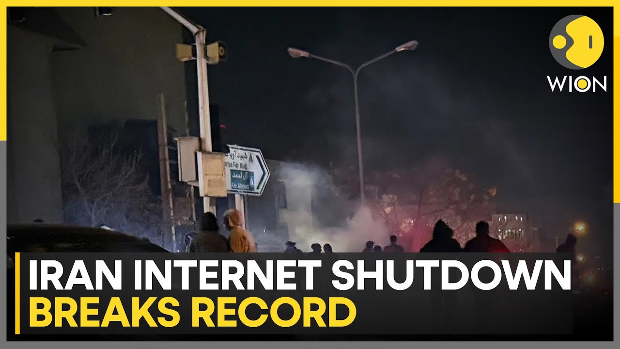 Iran Faces One of the Longest Internet Blackouts; Over 92 Million Without Internet | WION NEWS