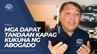 Mga Dapat Tandaan Kapag Kukuha ng Abogado | Gio Need A Lawyer?