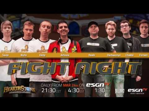 Fight Night - Hearthstone edition season 5 - Trailer