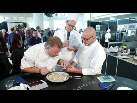 Martin Hansen presenterar sin rätt. Årets Kock 2014: Semifinal #2 - Växjö