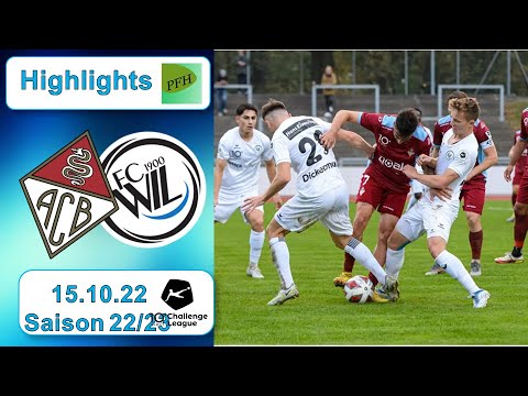 Highlights: AC Bellinzona vs FC Wil (15.10.2022)