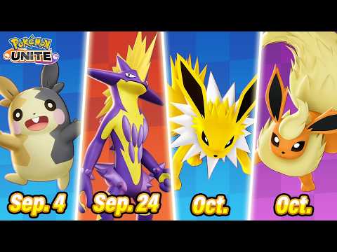 Pokemon Unite – New Pokemon are coming