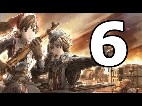 Valkyria Chronicles Walkthrough Part 6 - No Commentary Playthrough (PC)