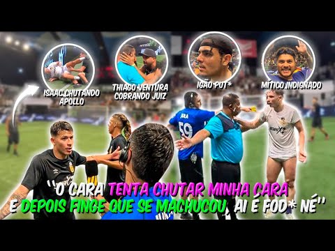 VLOG DO ALVA - JOTAPÊ E APOLLO X JUNINHO E ISAAC DEU TRETA, JUIZ COMPRADO, IGÃO E MÍTICO REVOLTADOS!