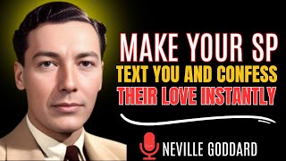 Make Your SP Text You and Confess Their Love Instantly 💥 | Neville Goddard Inspired Motivation