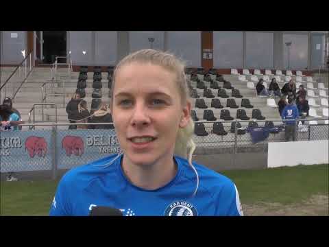 Tine Schryvers na KAA Gent Ladies - FWS Woluwe op 14 04 2019