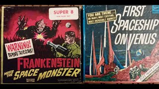 Frankenstein Meets The Space Monster & First Spaceship On Venus - Ken Films 50ft 8mm double feature.