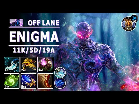 Enigma Off Lane | 7.31c | Pos 3 Enigma Guide | Dota 2 Immortal Gameplay