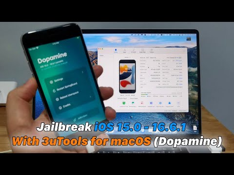 Jailbreak iOS 15.0 To 16.6.1 | iPhone 6S To 14 Pro Max , M1, M2 With 3uTools For macOS (Dopamine)