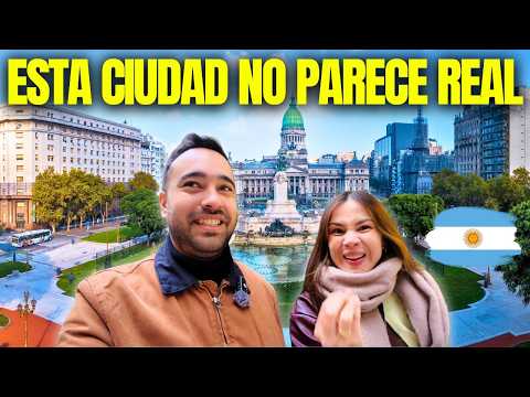 ¿La CIUDAD más LINDA de LATINOAMÉRICA? 😍 Así es BUENOS AIRES ARGENTINA 🇦🇷