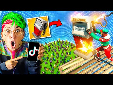 PROVO i TRUCCHETTI di TIKTOK più ASSURDI su FORTNITE😱*FUNZIONANO*