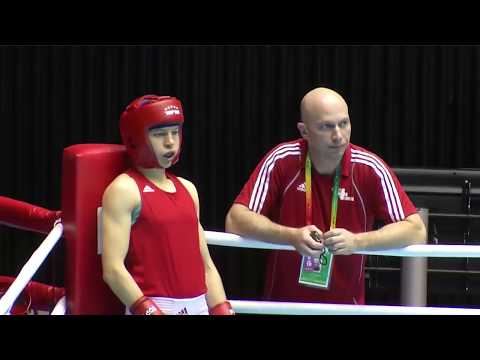 WC 2014: 1/16 - 60 kg   Estelle Mosselly vs Sandra Brugger