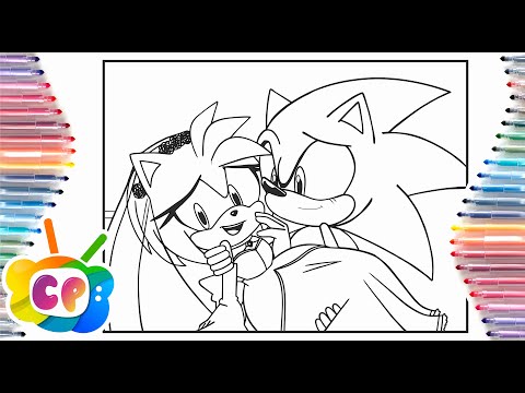 Sonic and Amy Rose coloring pages/Sonic & Amy Rose married/Elektronomia x Stahl xRUD - Caramel [NCS]