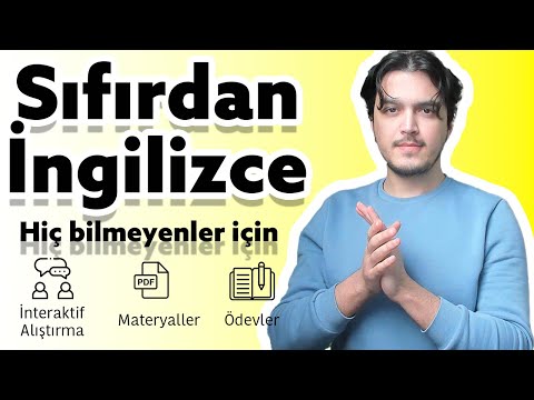 Sıfırdan İngilizce Ders 2 - Yeni başlayanlar için Kaliteli ve Tamamen Sıfırdan