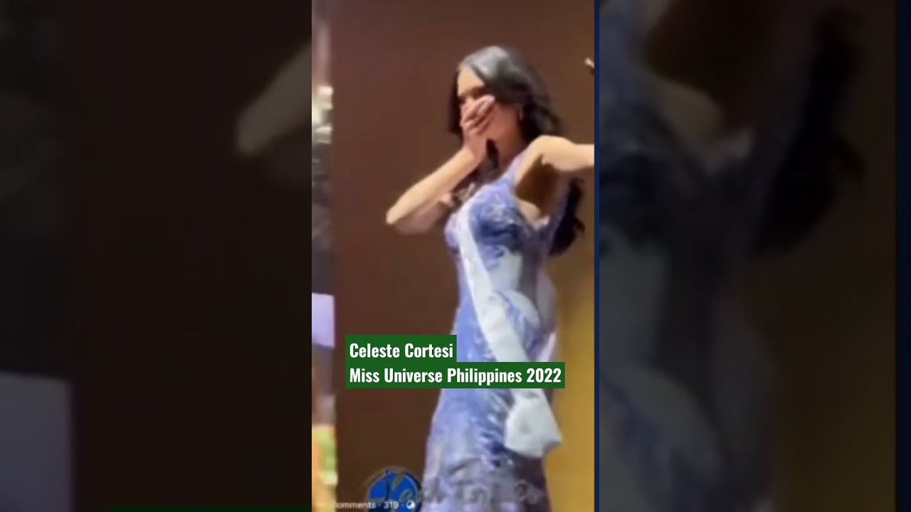 HEART BREAKING MOMENT | Miss Universe Philippines 2022 Celeste Cortesi after evening gown exposure 😭