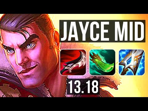 JAYCE vs KASSADIN (MID) | Rank 4 Jayce, 8/2/6, Rank 11 | BR Challenger | 13.18