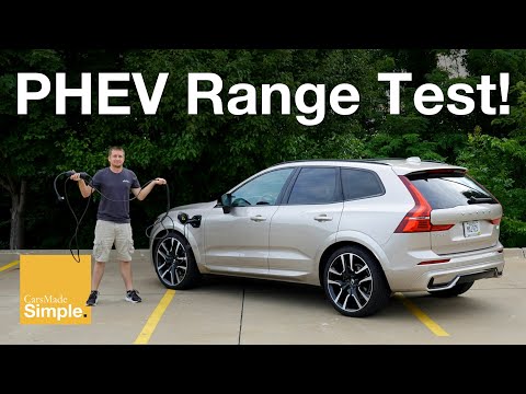 Volvo XC60 Recharge Plug In Hybrid Range Test | Impressive Results!